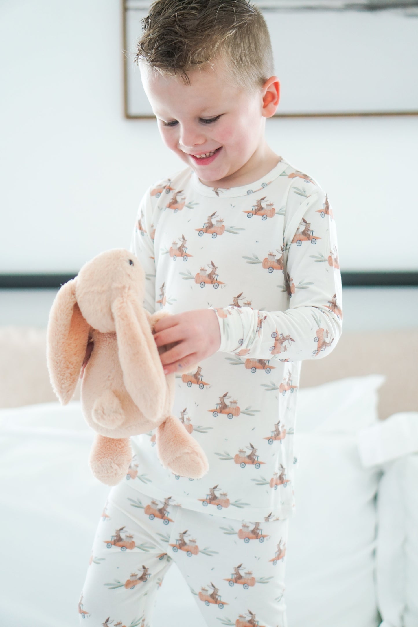 Cottontail Cruisers 2pc Modal Pajamas by Little Joy Co., product view 10