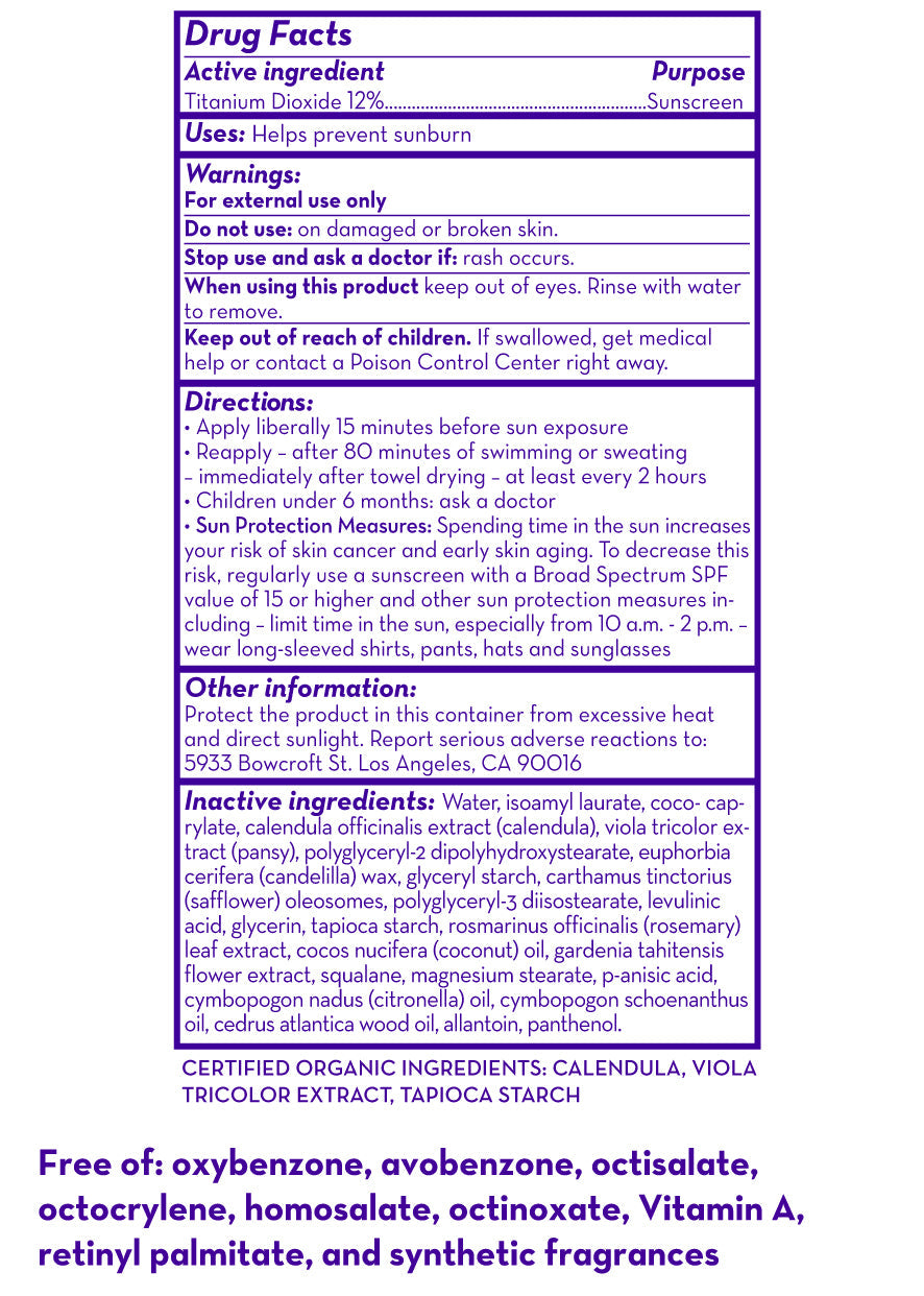 Summer Blend™ Broad Spectrum SPF 30+ Sunscreen by California Baby, product view 5