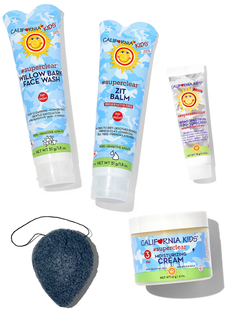 California Kids® #superclear™ 3-Step Skincare Kit by California Baby, product view 5