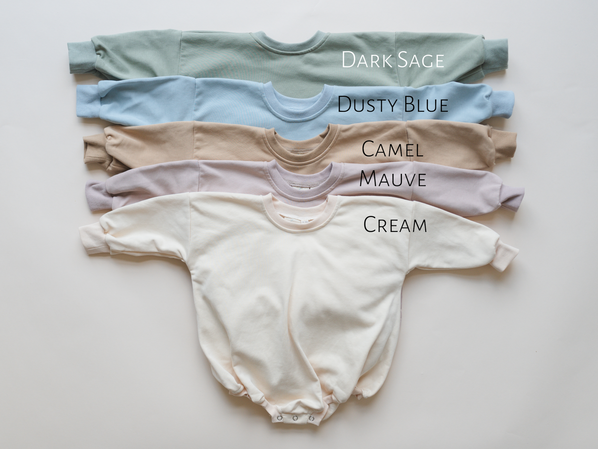 Gameday Sweatshirt Bubble Romper by Little Joy Co., product view 6