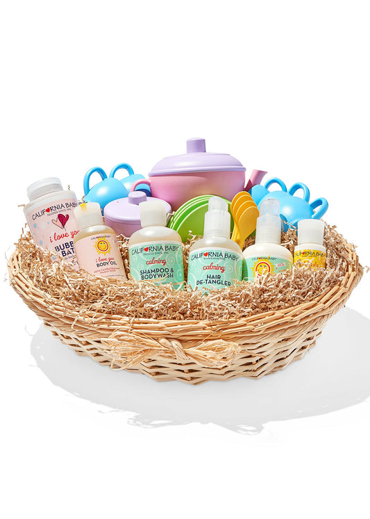 Tea Set Basket by California Baby