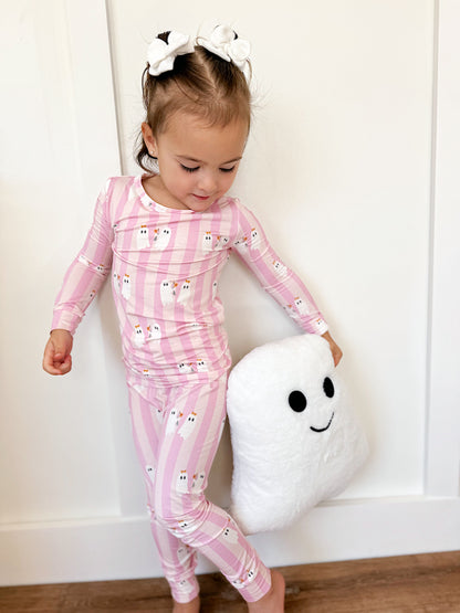 Be My Boo 2pc Halloween Bamboo Pajamas by Little Joy Co., product view 2