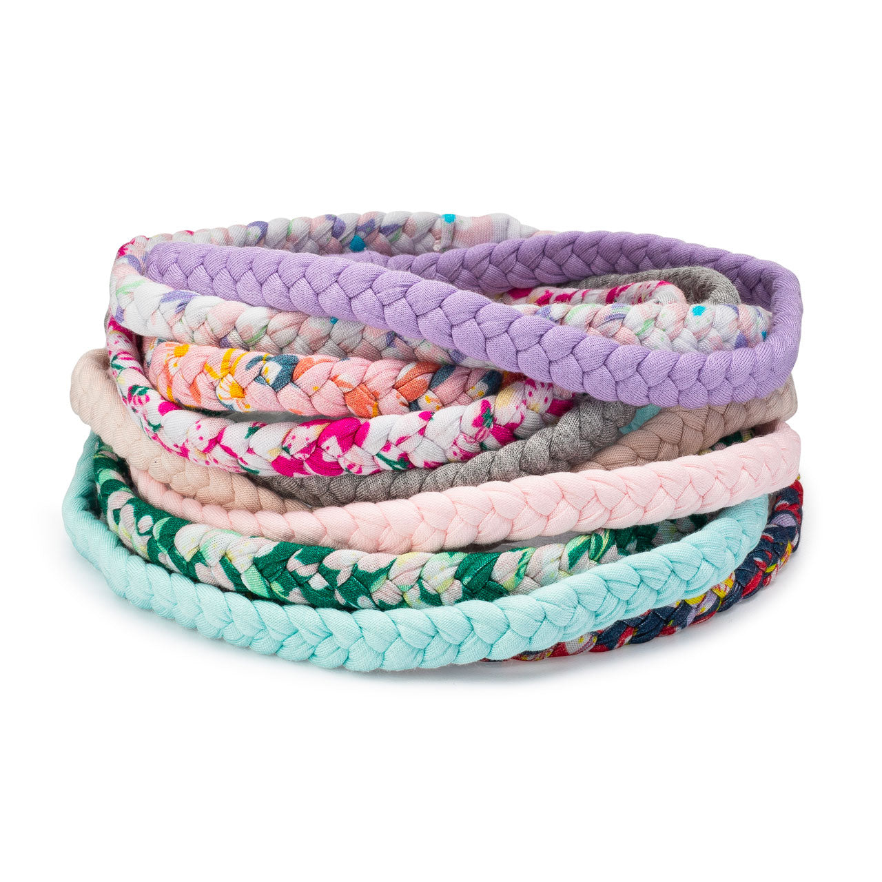 Wildflower Set - Braided Headbands - 10 Pack by Parker Baby Co., product view 5