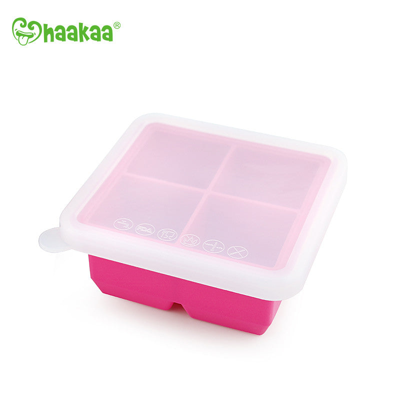 Haakaa Silicone Baby Food & Breast Milk Freezer Tray – 4, 6 or 9 Compartments