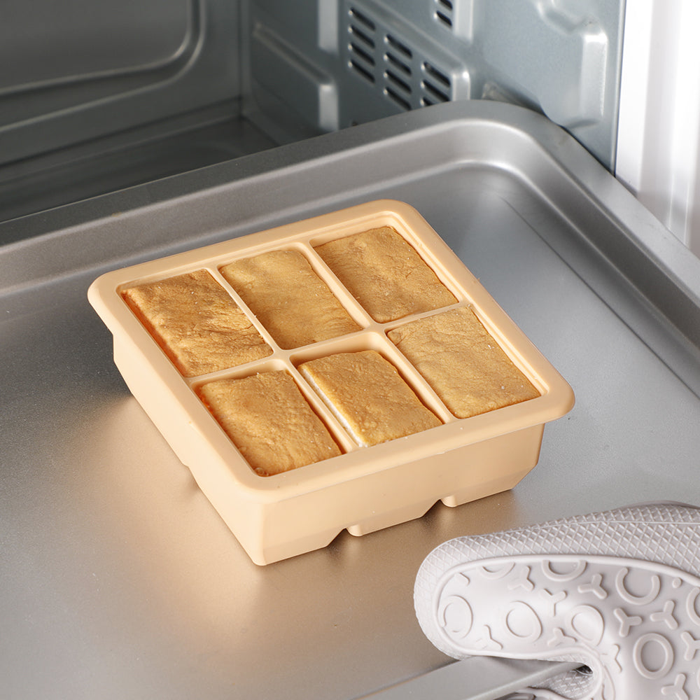 Haakaa Silicone Baby Food & Breast Milk Freezer Tray – 4, 6 or 9 Compartments