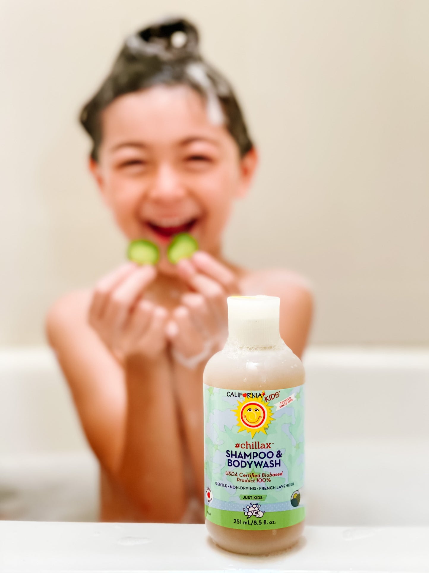 Kids #Chillax™ Shampoo + Conditioner Bundle by California Baby, product view 3