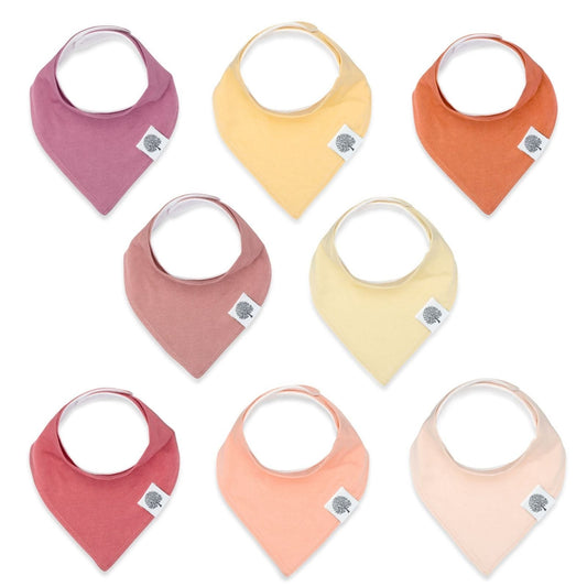 Vail Bandana Bib Set (8 pack) by Parker Baby Co.