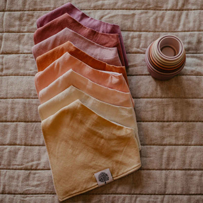 Vail Bandana Bib Set (8 pack) by Parker Baby Co., product view 4