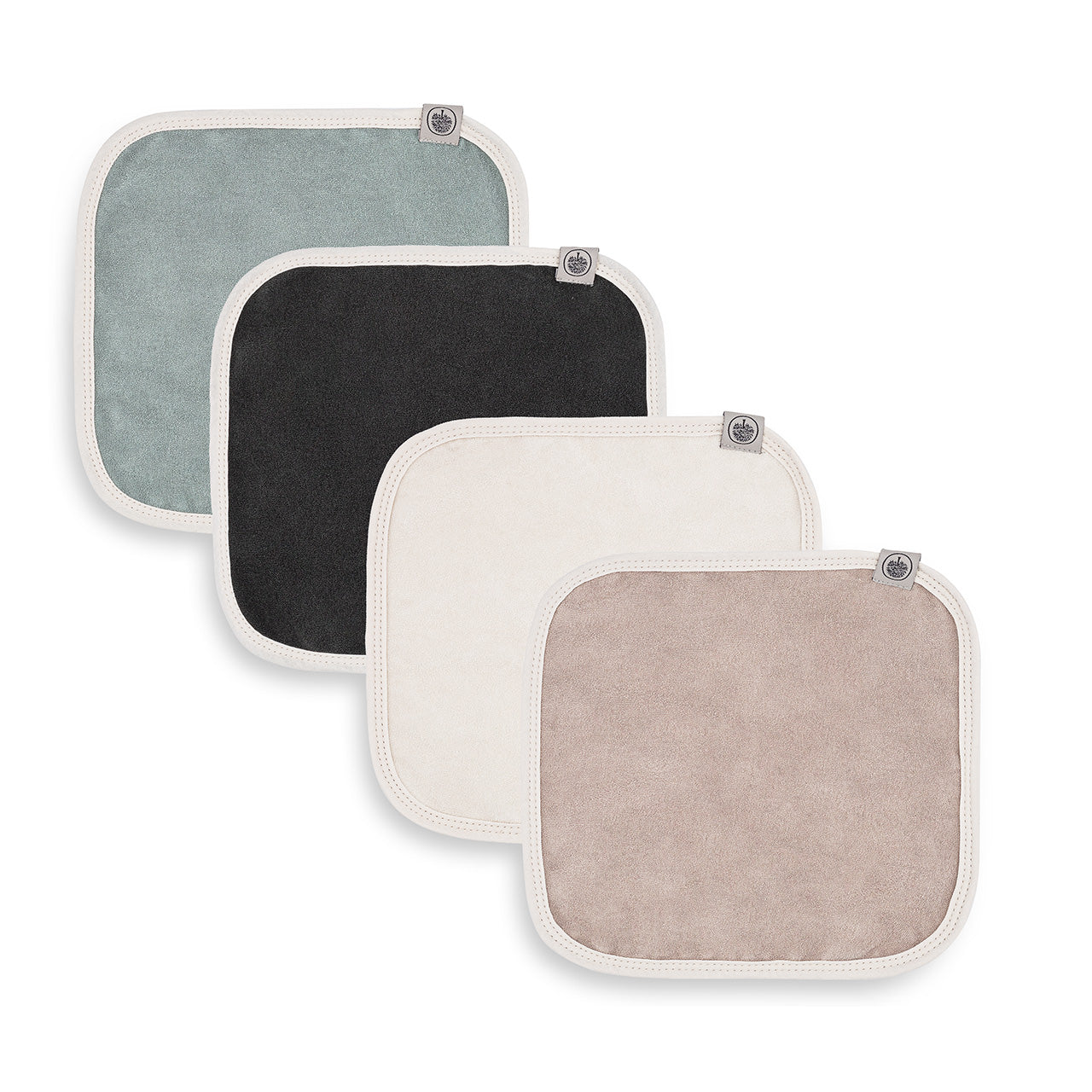Rain Set - Terry Baby Washcloths (4 Pack) by Parker Baby Co., product view 8