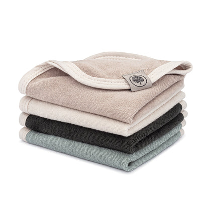Rain Set - Terry Baby Washcloths (4 Pack) by Parker Baby Co.