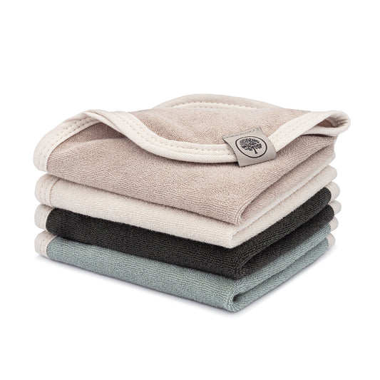 Rain Set - Terry Baby Washcloths (4 Pack) by Parker Baby Co.