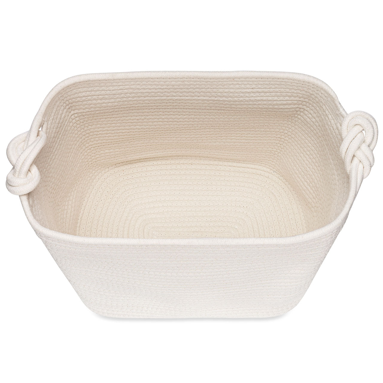 Rope Cube Storage Basket by Parker Baby Co., product view 13