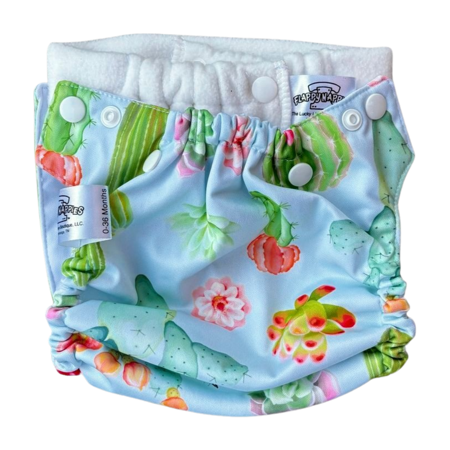 All-in-Two Diaper Cover and Belt (Printed PUL) by Flappy-Nappies, product view 30