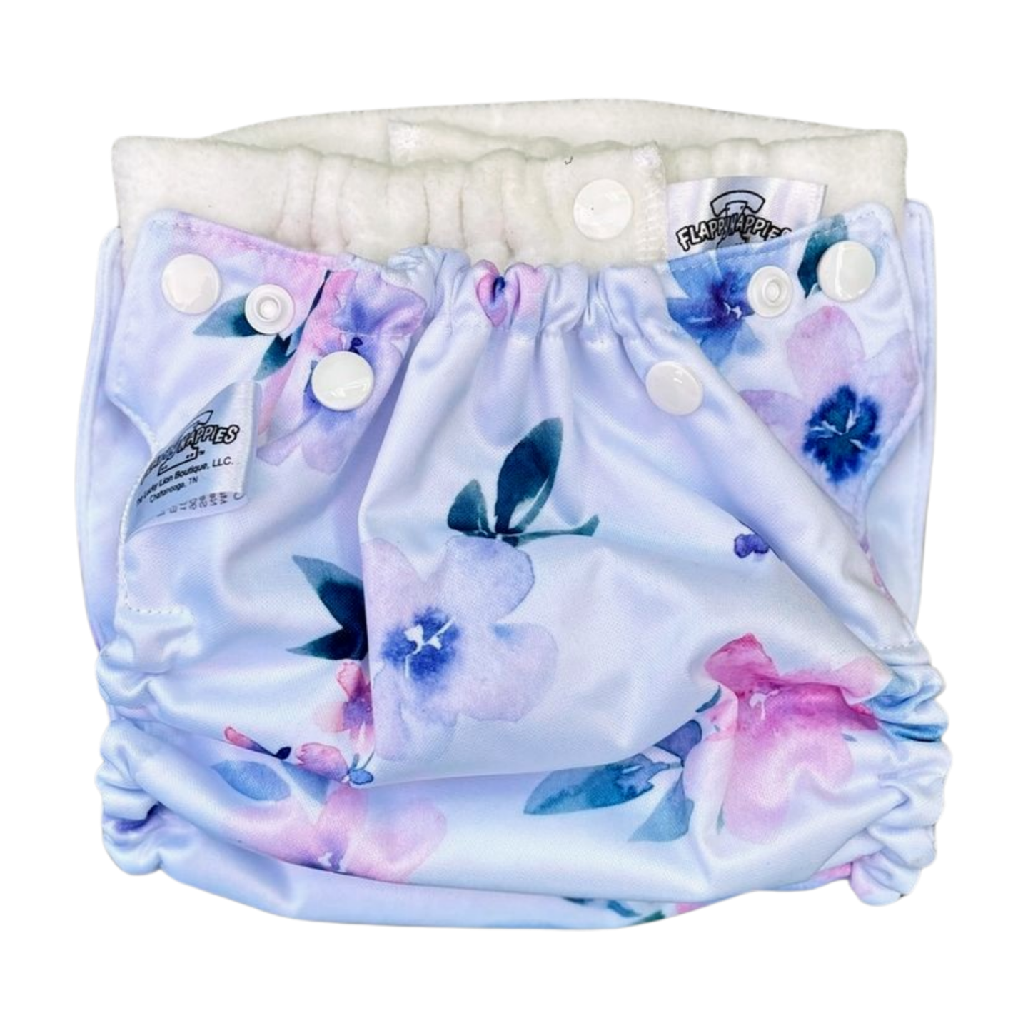 All-in-Two Diaper Cover and Belt (Printed PUL) by Flappy-Nappies, product view 28