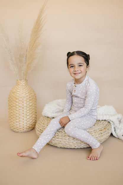 Oopsie Daisy 2pc Henley Bamboo Pajamas - Sizes Newborn & Up! by Little Joy Co., product view 16