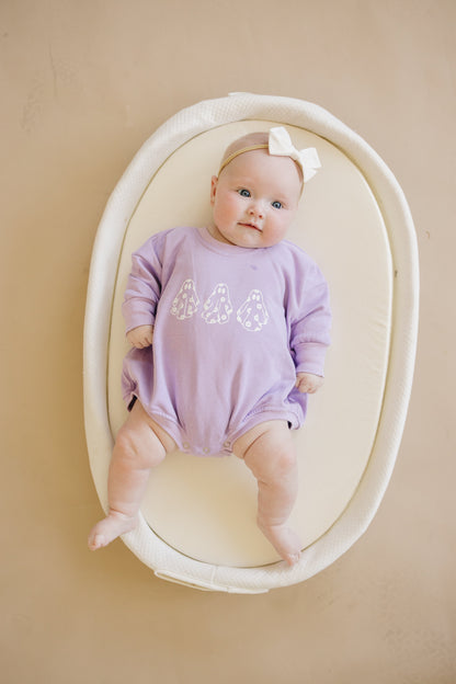 Daisy Ghosts Oversized Halloween Romper by Little Joy Co.