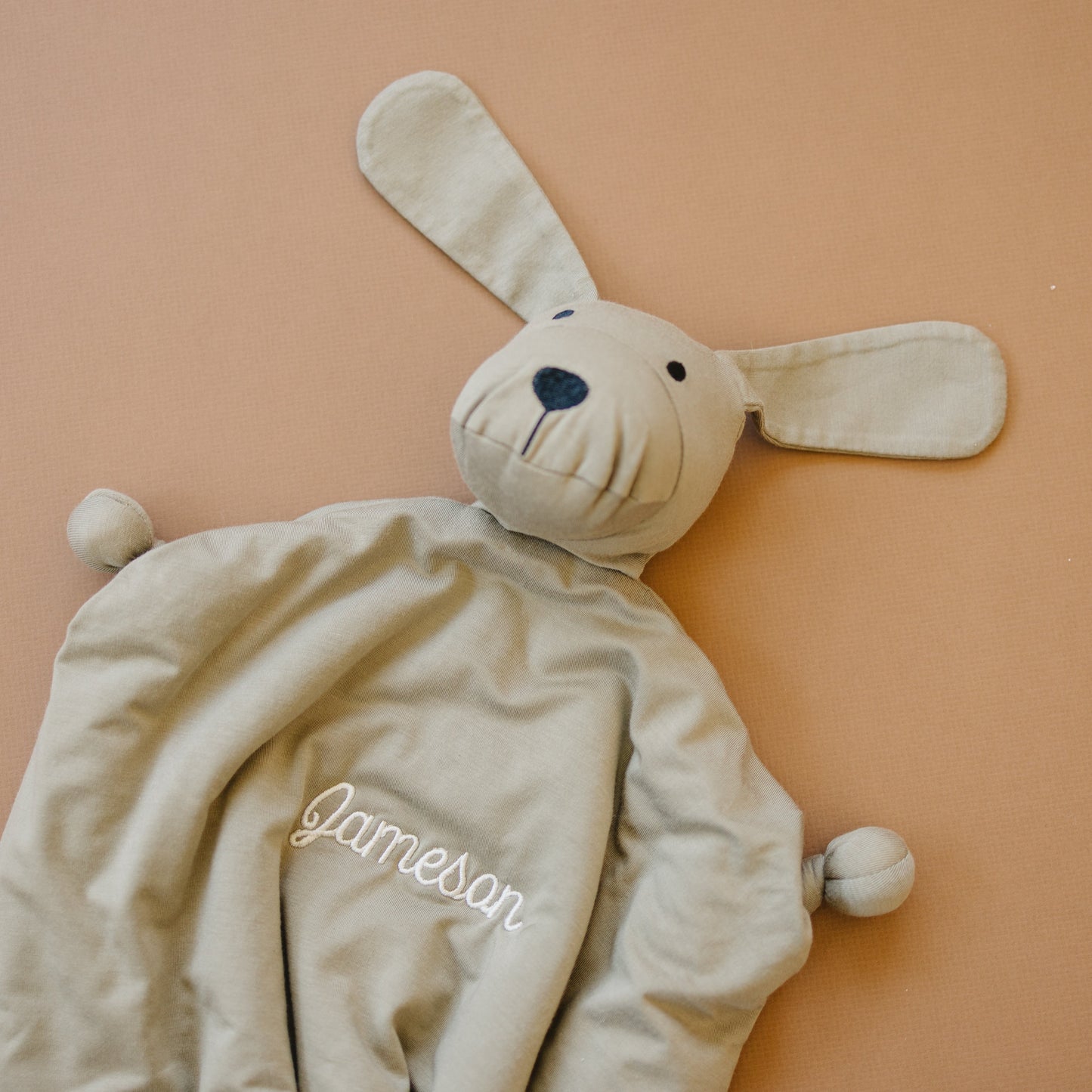 Cuddle Pup Bamboo Puppy Lovey by Little Joy Co., product view 2