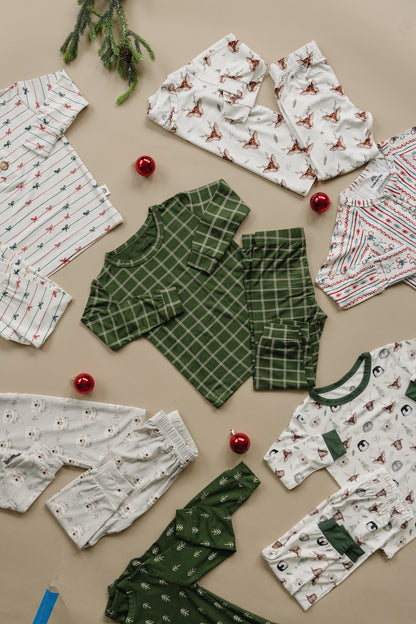Reindeer Games 2pc Bamboo Pajamas by Little Joy Co., product view 5