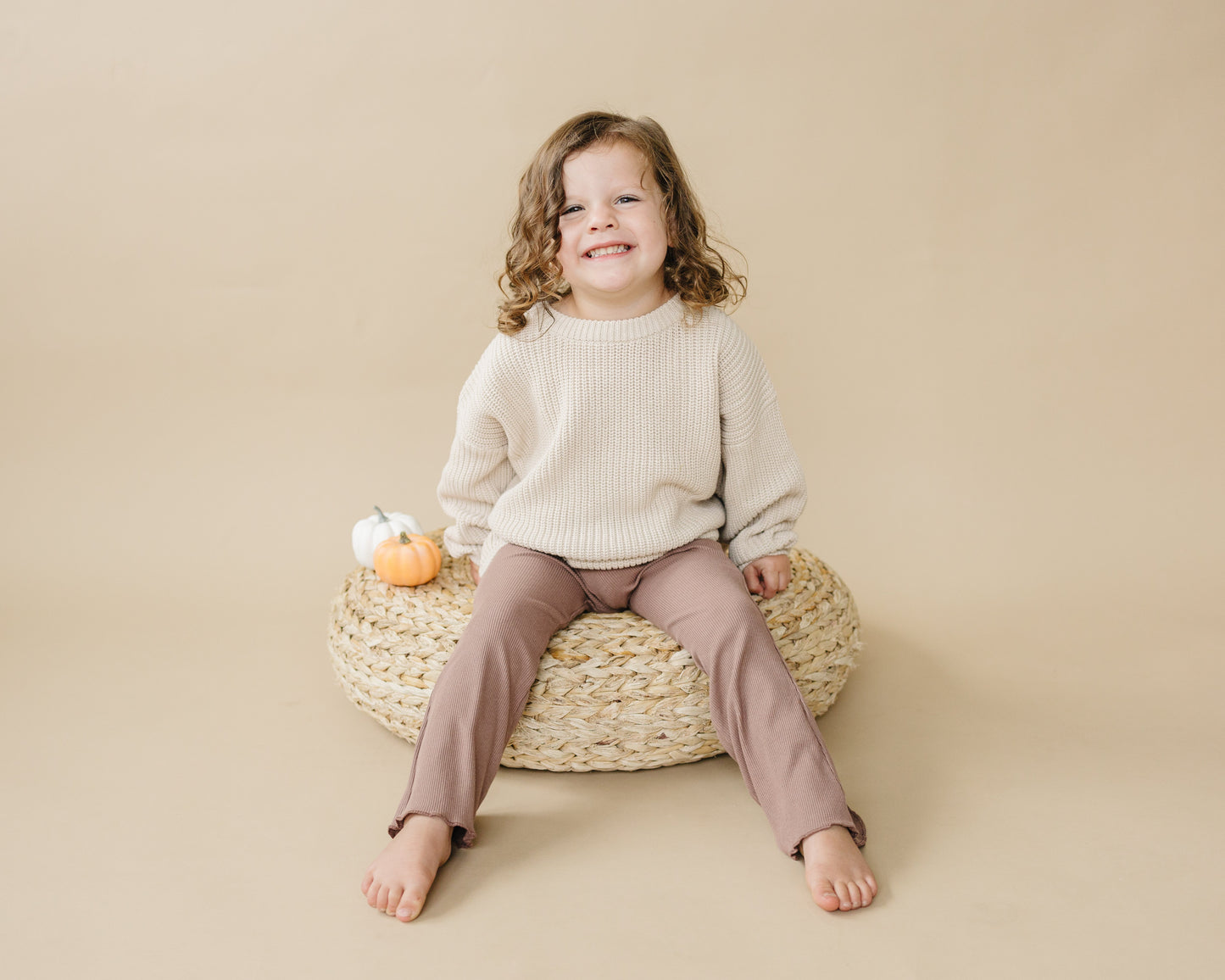 Ribbed Bamboo Flared Leggings - more colors by Little Joy Co., product view 10