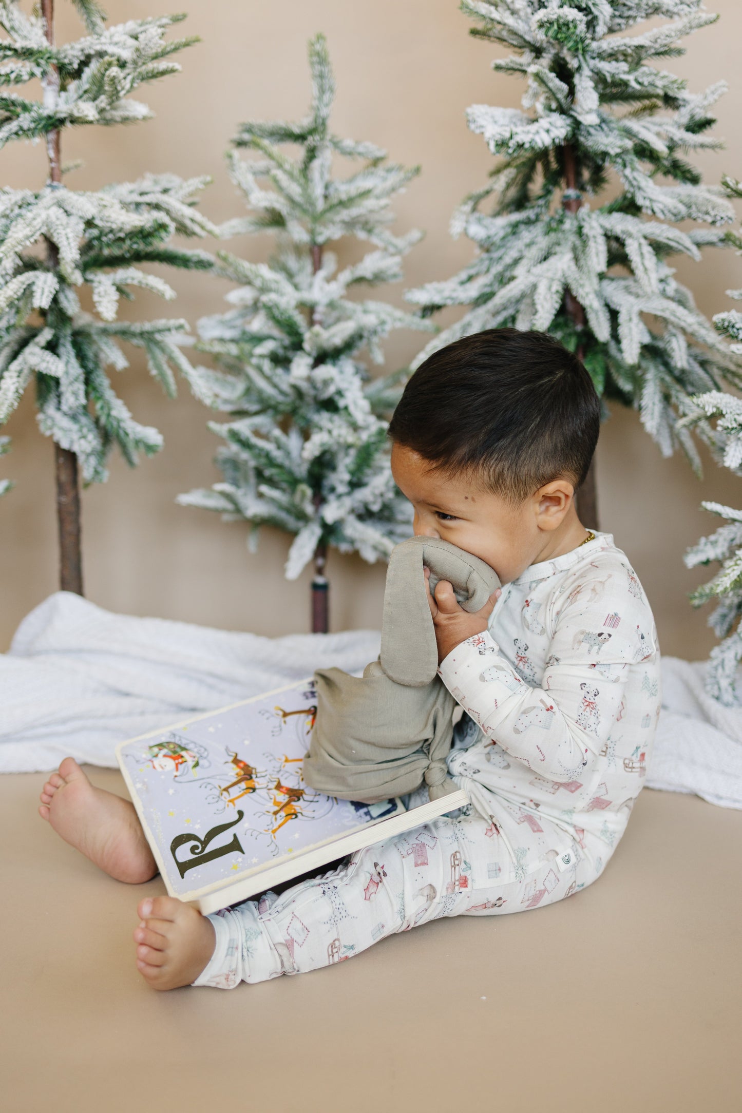 Santa Paws Bamboo Zippy Pajamas by Little Joy Co., product view 12