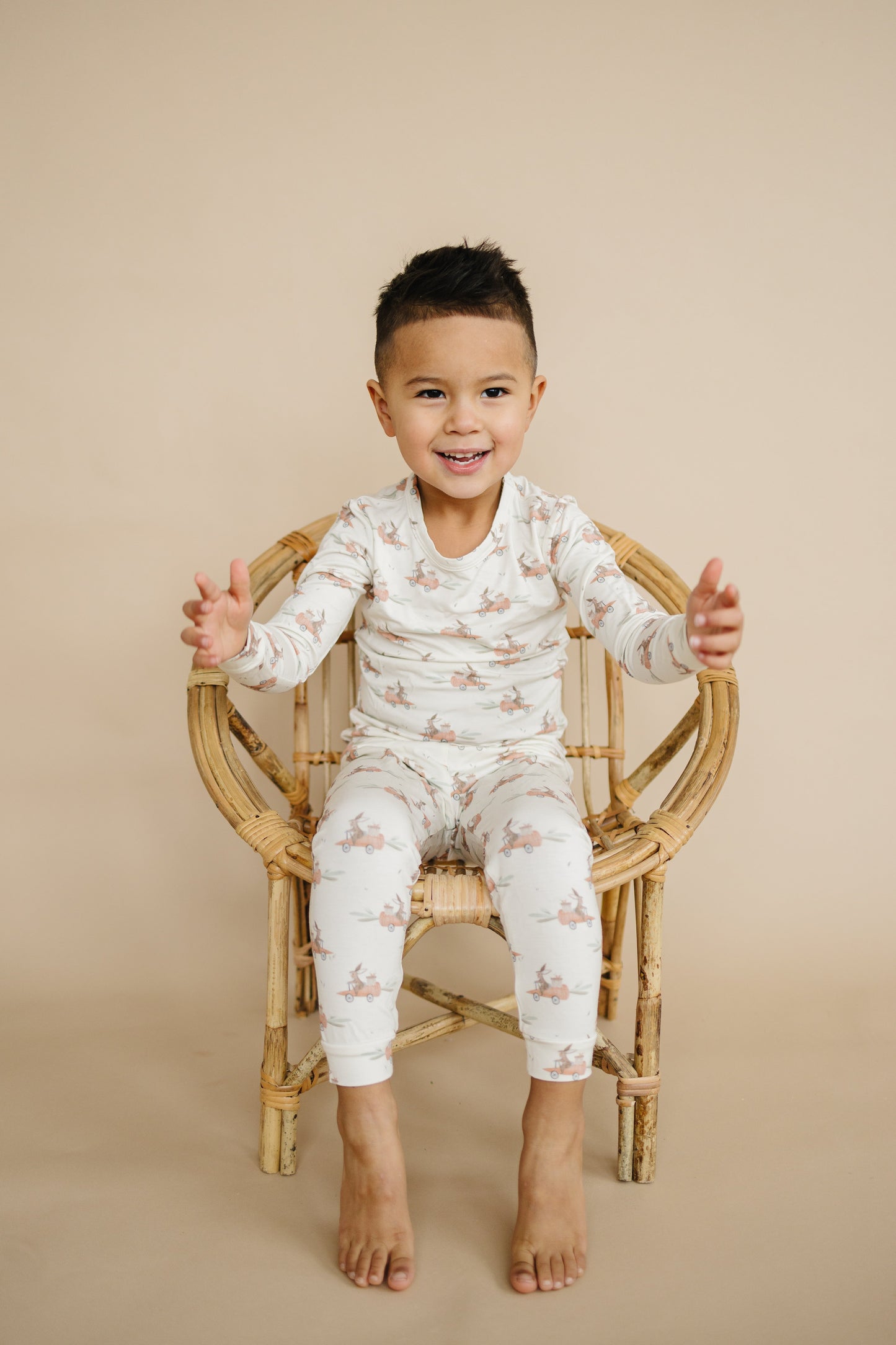 Cottontail Cruisers 2pc Modal Pajamas by Little Joy Co., product view 4