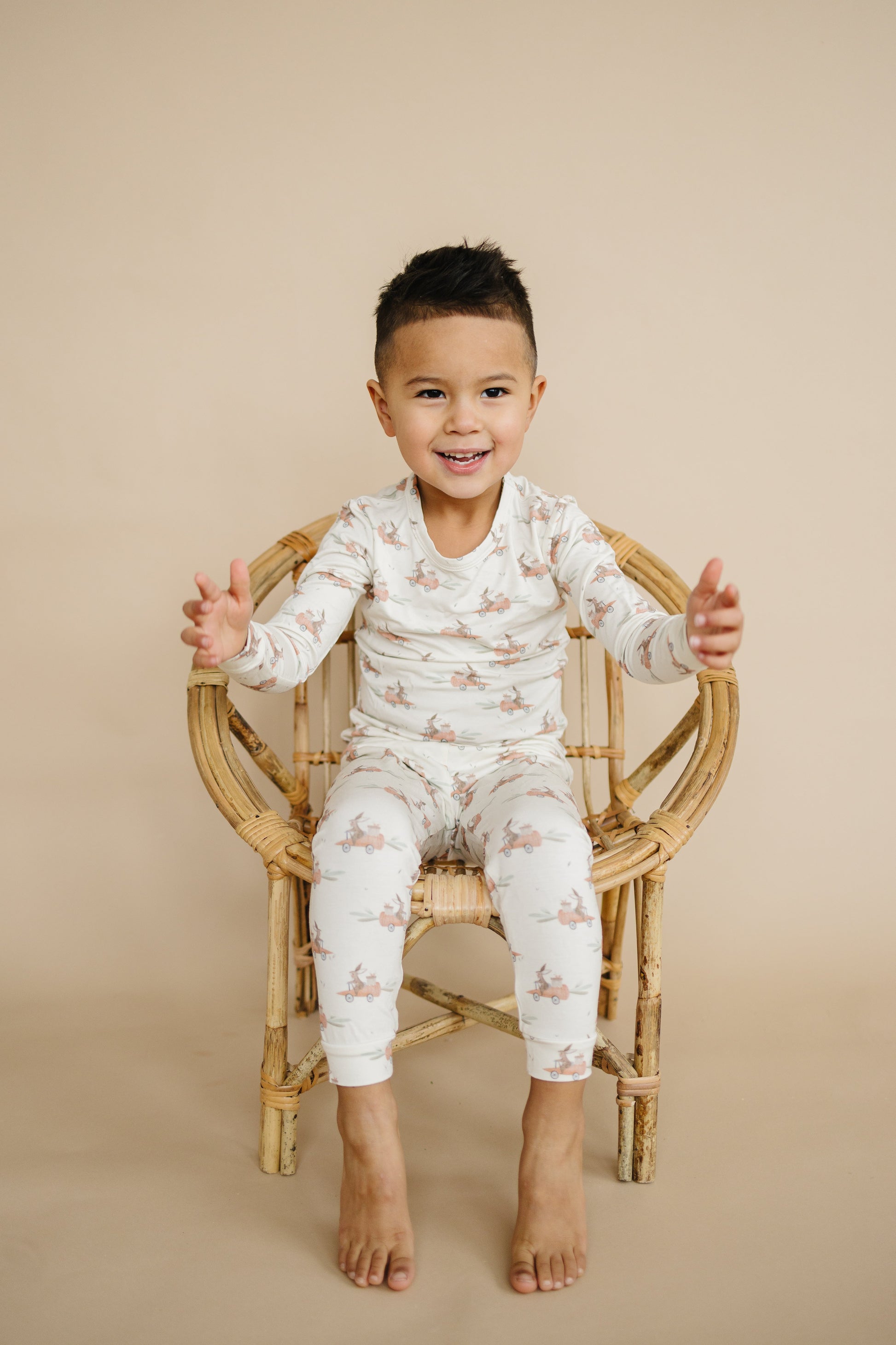 Cottontail Cruisers 2pc Modal Pajamas by Little Joy Co., product view 4