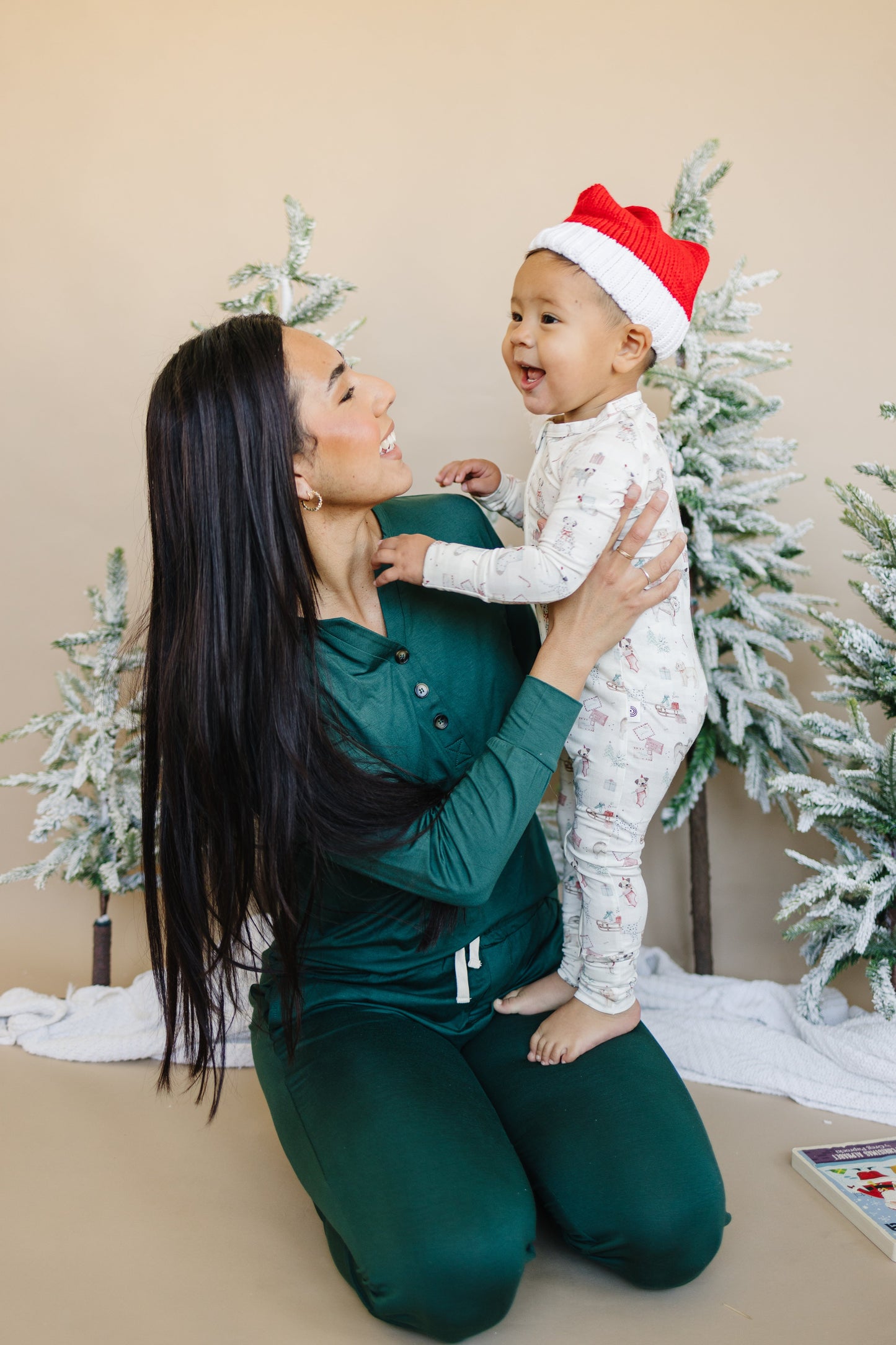 Santa Paws Bamboo Zippy Pajamas by Little Joy Co., product view 11