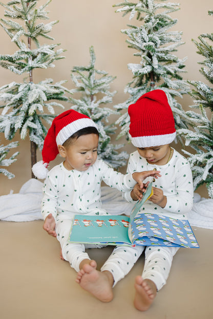 Tiny Trees Ribbed Bamboo Zippy Pajamas by Little Joy Co., product view 14