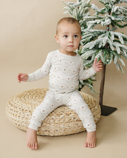Polar Bear 2pc Bamboo Pajamas by Little Joy Co., product view 15