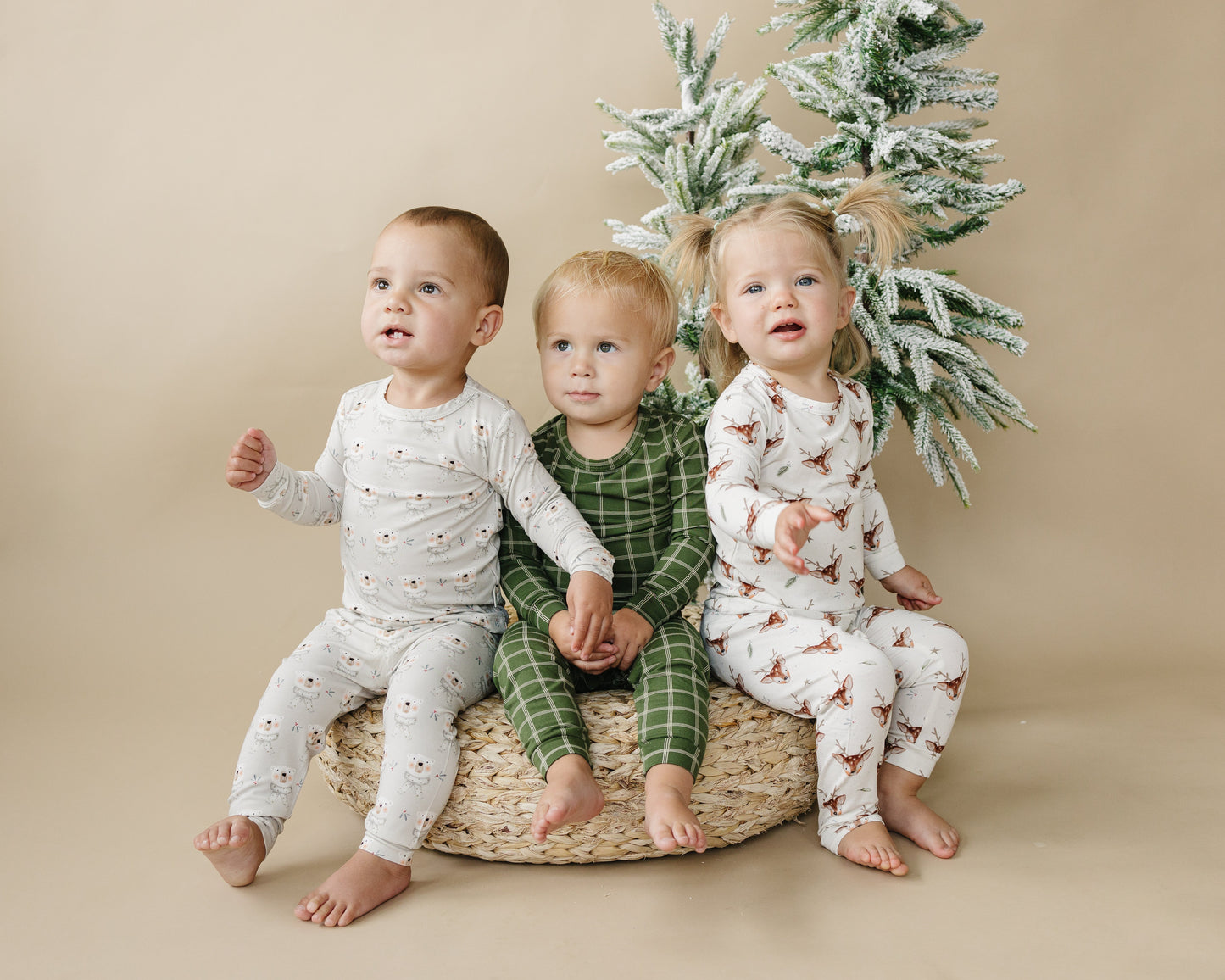 Polar Bear 2pc Bamboo Pajamas by Little Joy Co., product view 17