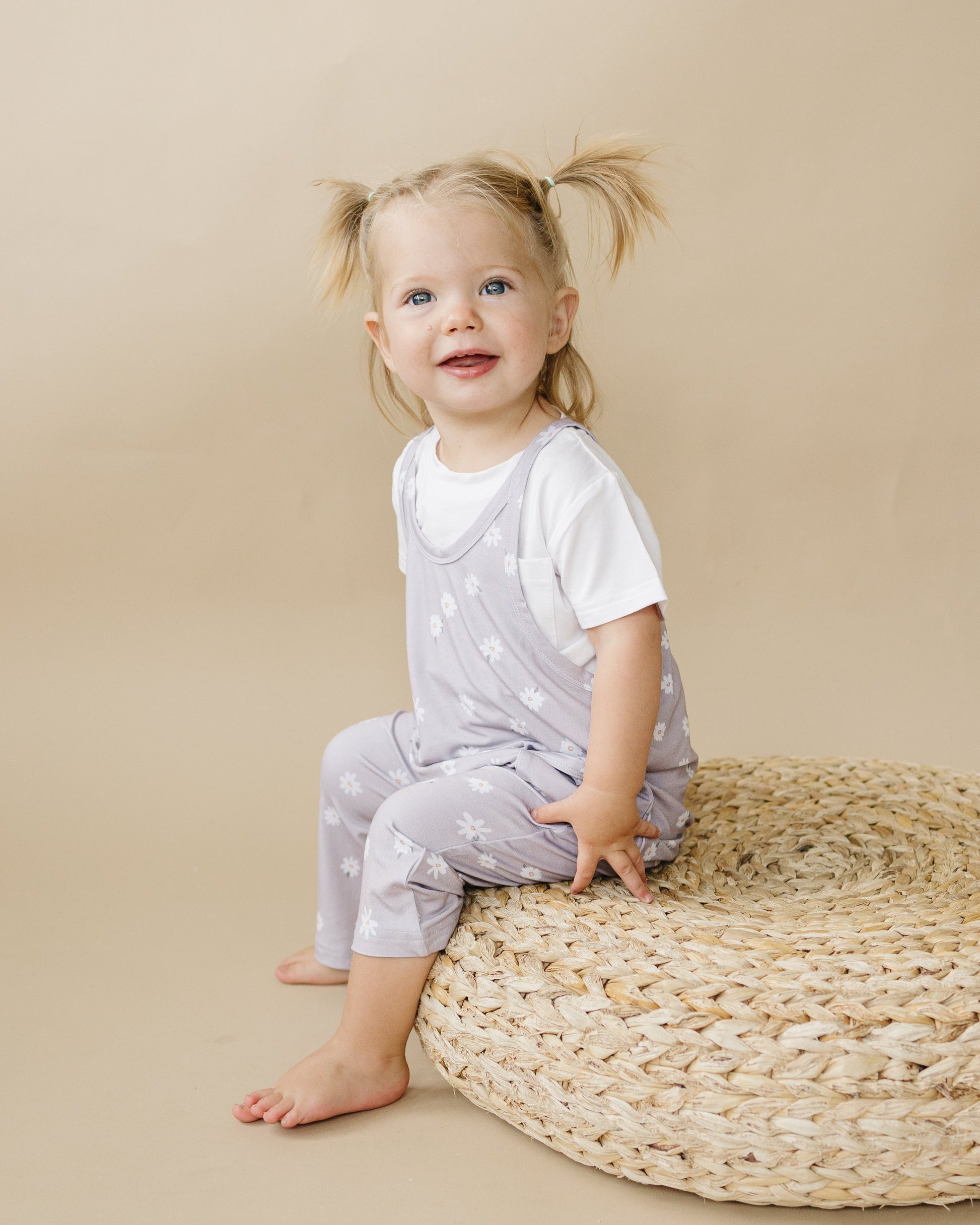 Bamboo Tank Romper - more colors by Little Joy Co., product view 13