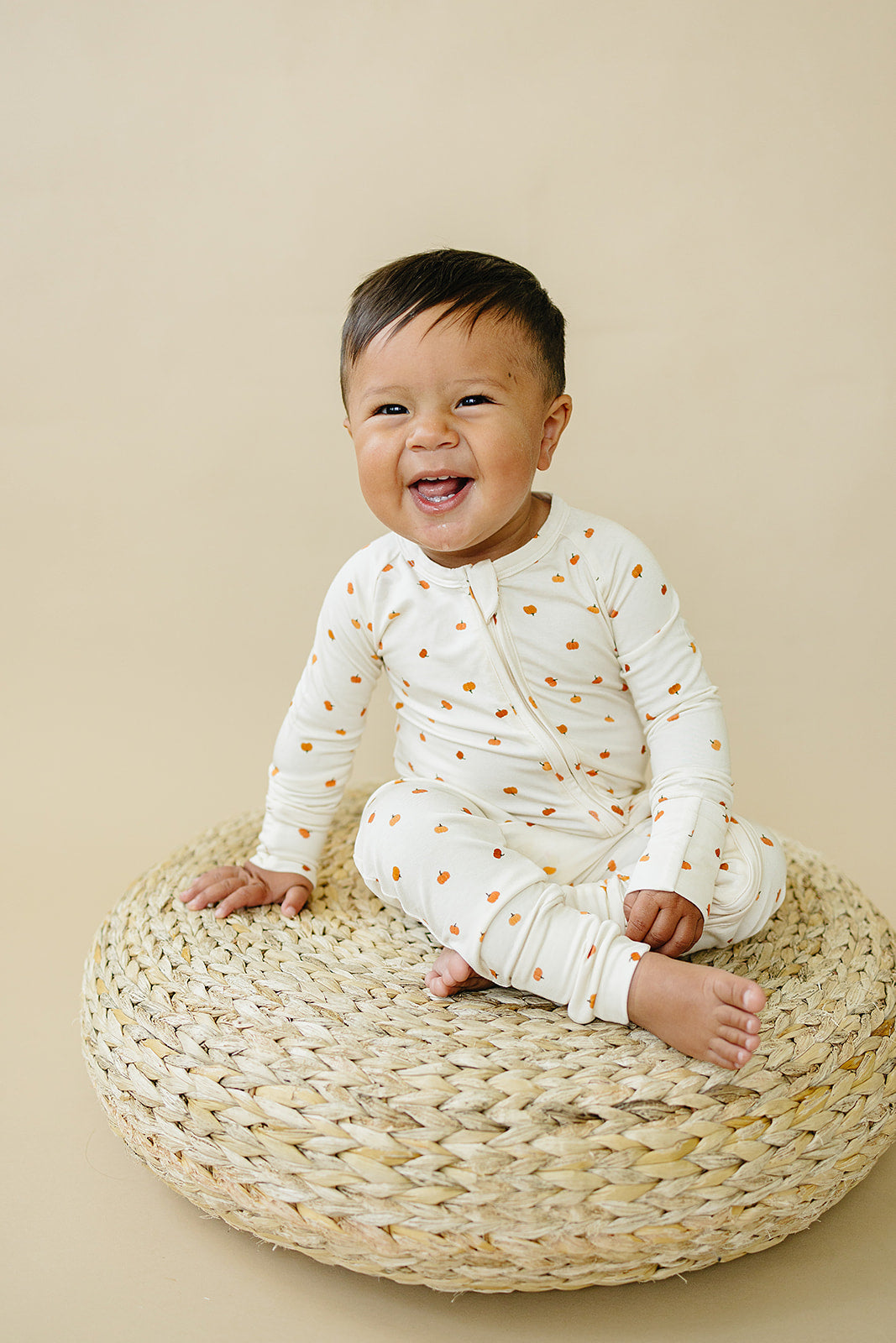Little Pumpkin Bamboo Zippy Romper by Little Joy Co., product view 10