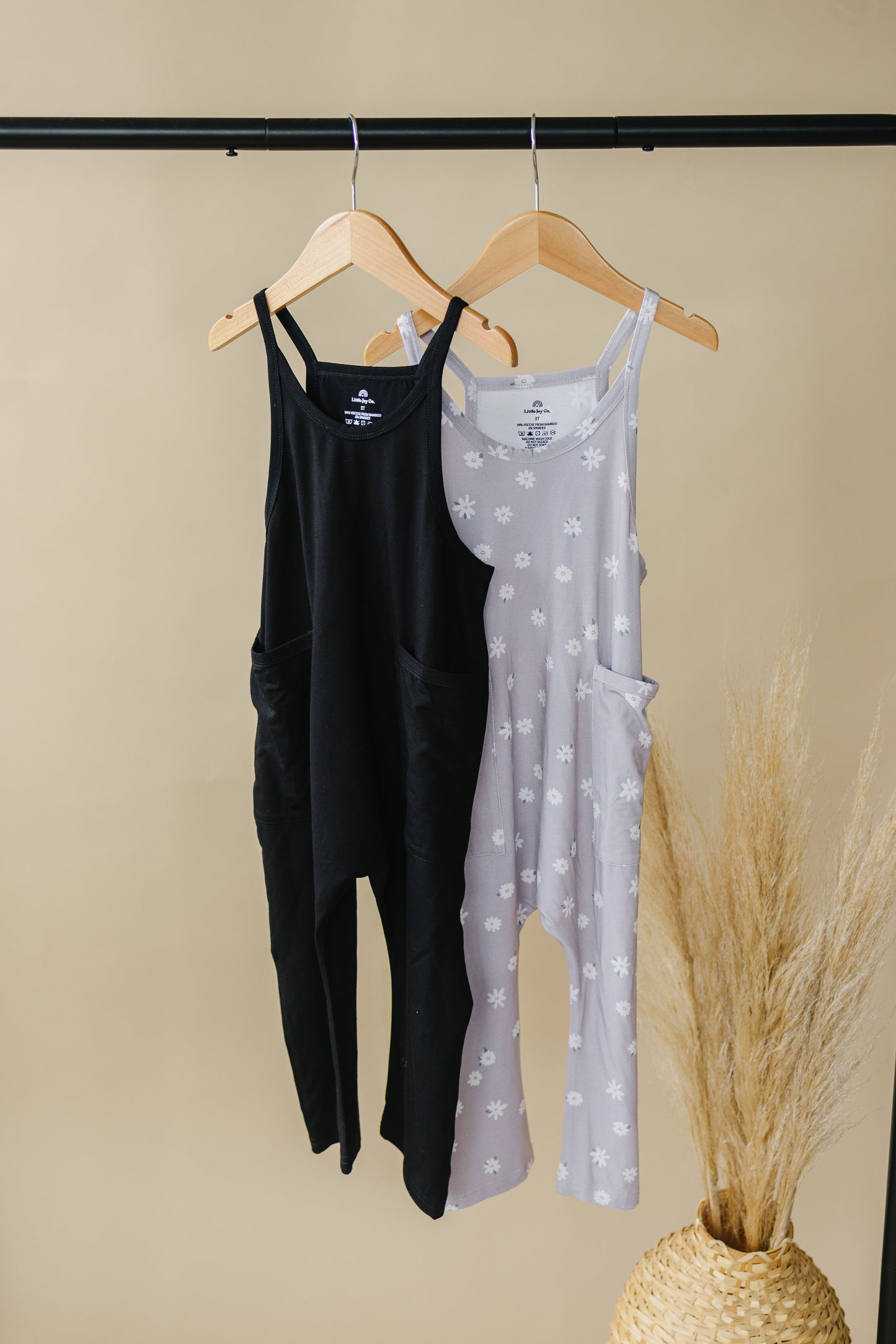 Bamboo Tank Romper - more colors by Little Joy Co., product view 15