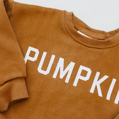 Pumpkin Crewneck Sweatshirt by Little Joy Co., product view 5