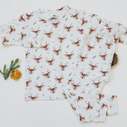Reindeer Games 2pc Bamboo Pajamas by Little Joy Co., product view 8