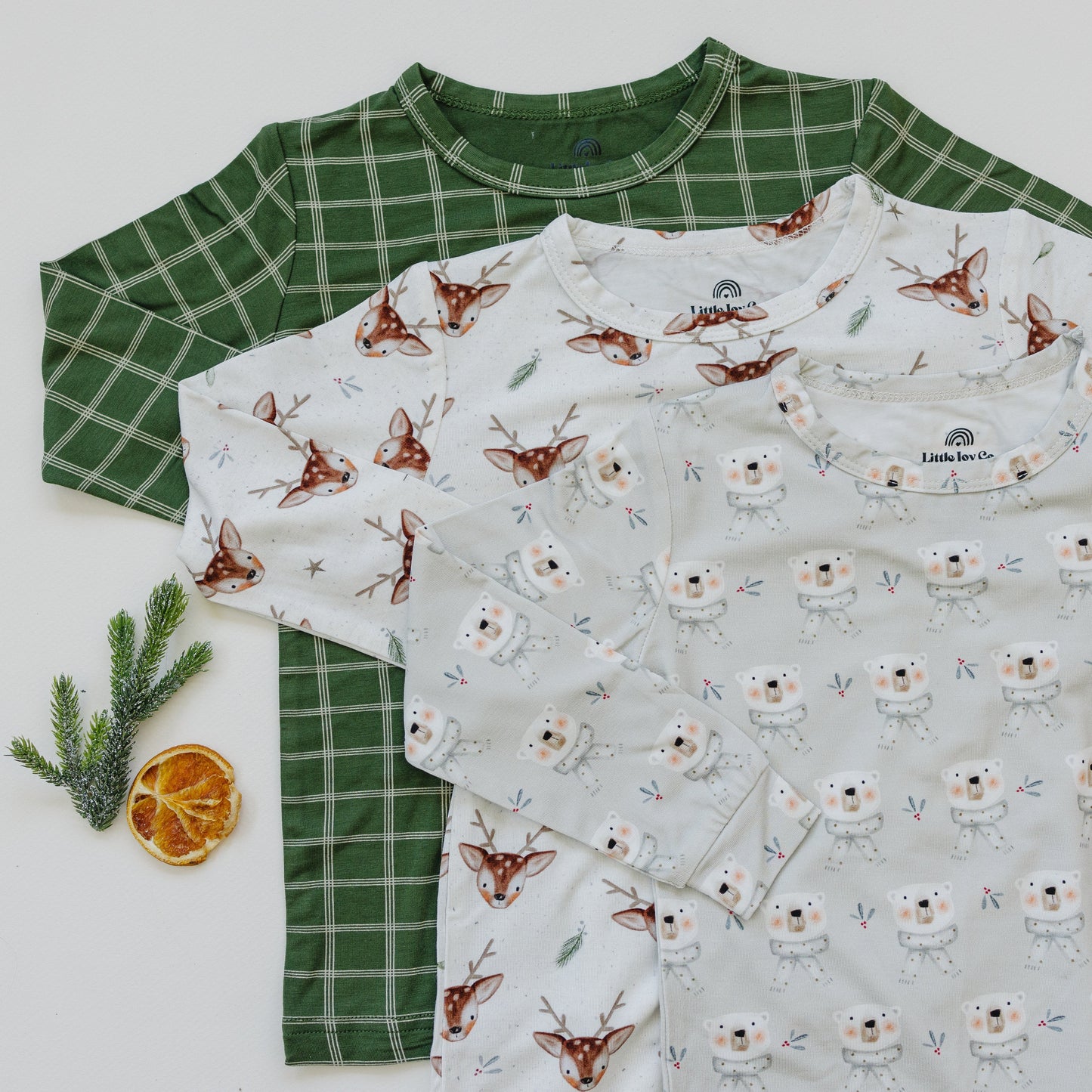 Reindeer Games 2pc Bamboo Pajamas by Little Joy Co., product view 6