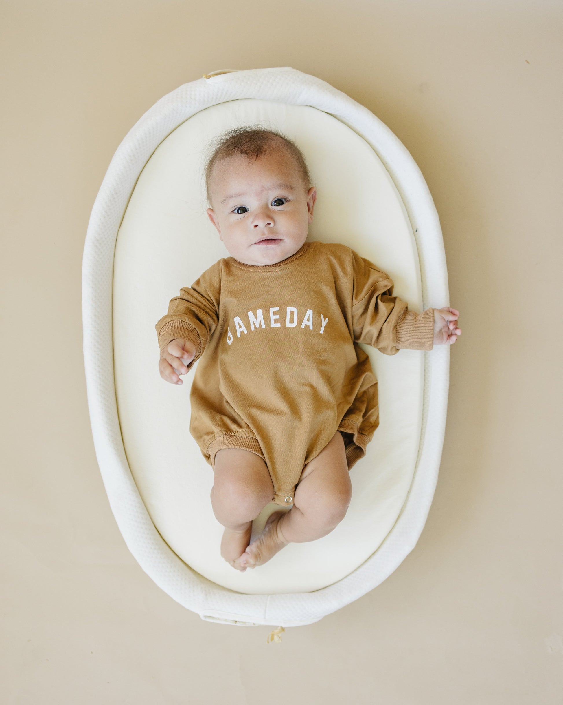 Gameday Bamboo Bubble Romper by Little Joy Co., product view 4