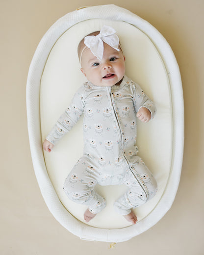 Polar Bear Zippy Romper by Little Joy Co.