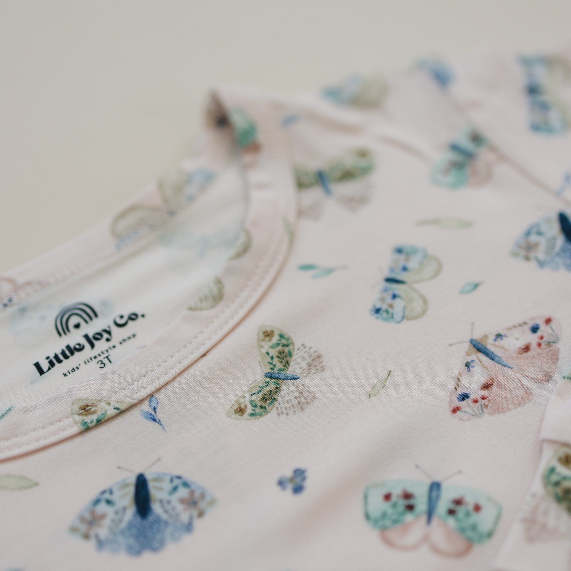 Luna Moths 2pc Bamboo Pajamas by Little Joy Co., product view 20