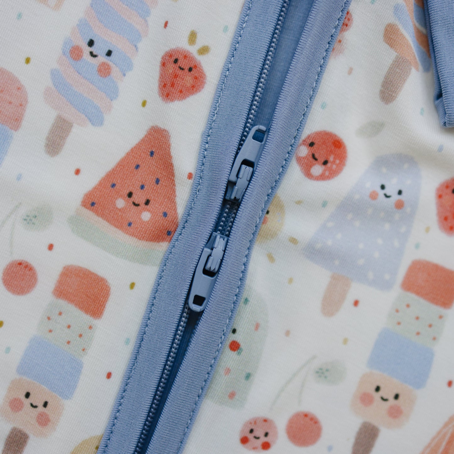Sweet Summertime Bamboo Zippy Pajamas by Little Joy Co., product view 9