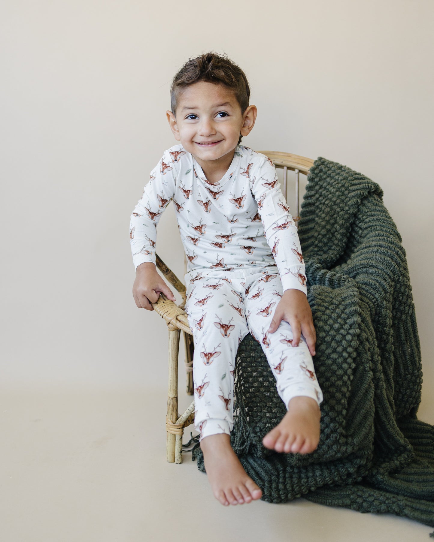 Reindeer Games 2pc Bamboo Pajamas by Little Joy Co.