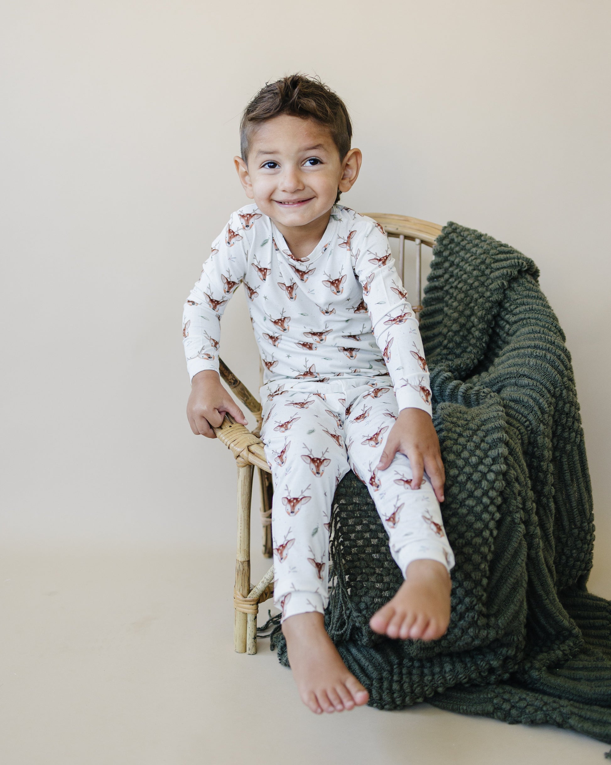 Reindeer Games 2pc Bamboo Pajamas by Little Joy Co.