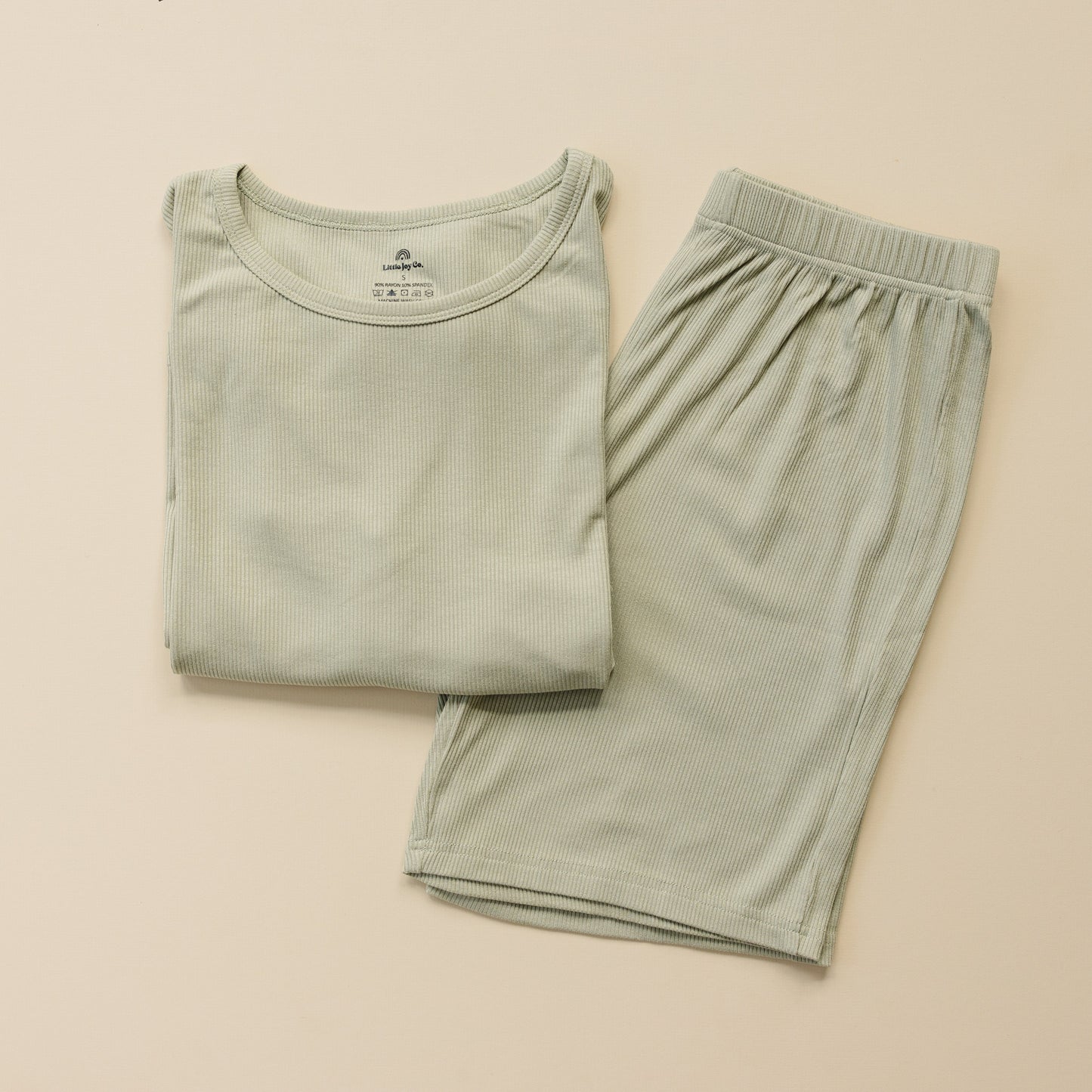 Women's Ribbed Bamboo Pajama Top & Bottoms - sold as separates by Little Joy Co., product view 14