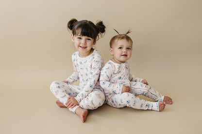 Luna Moths Bamboo Zippy Pajamas by Little Joy Co., product view 8