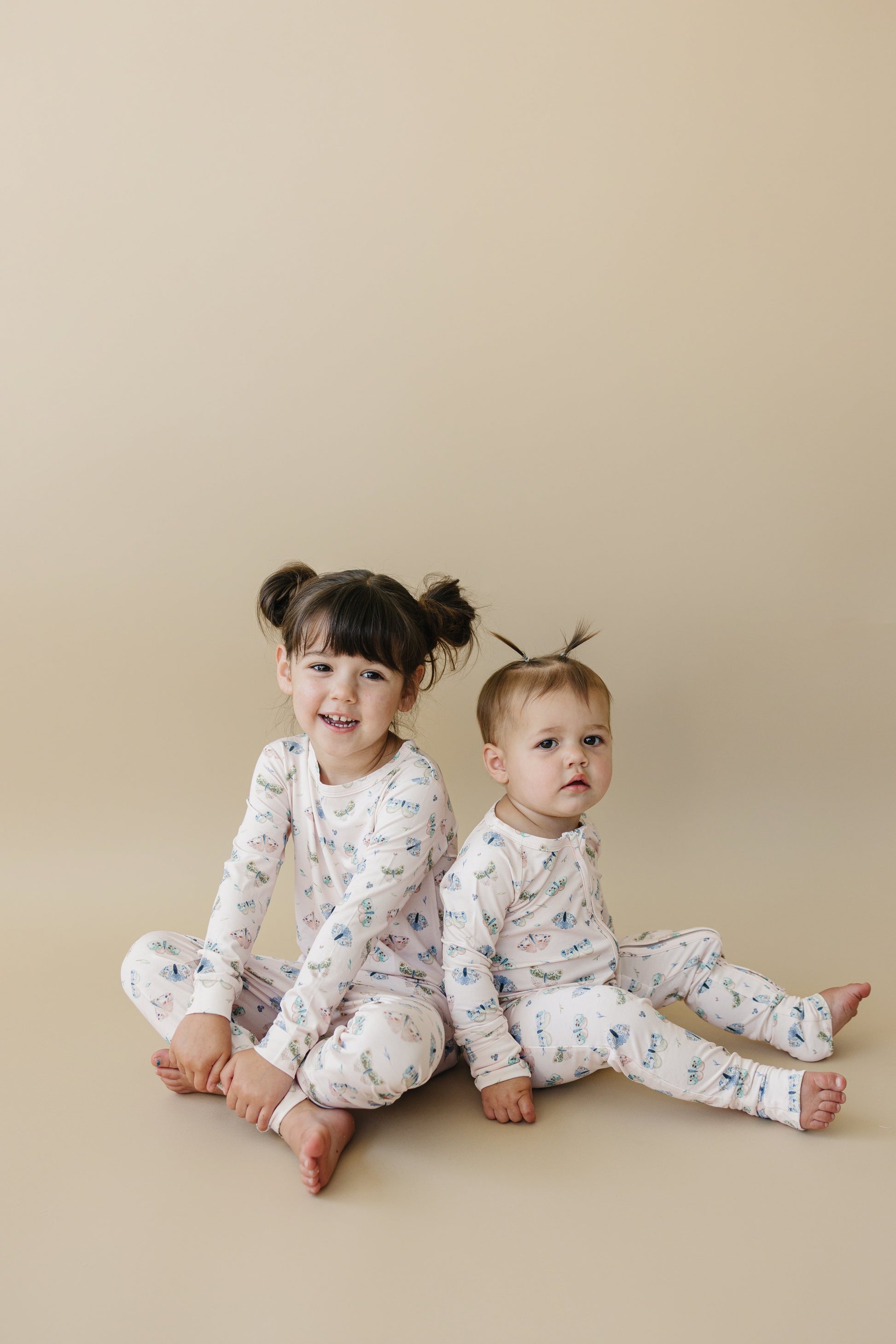 Luna Moths 2pc Bamboo Pajamas by Little Joy Co., product view 25