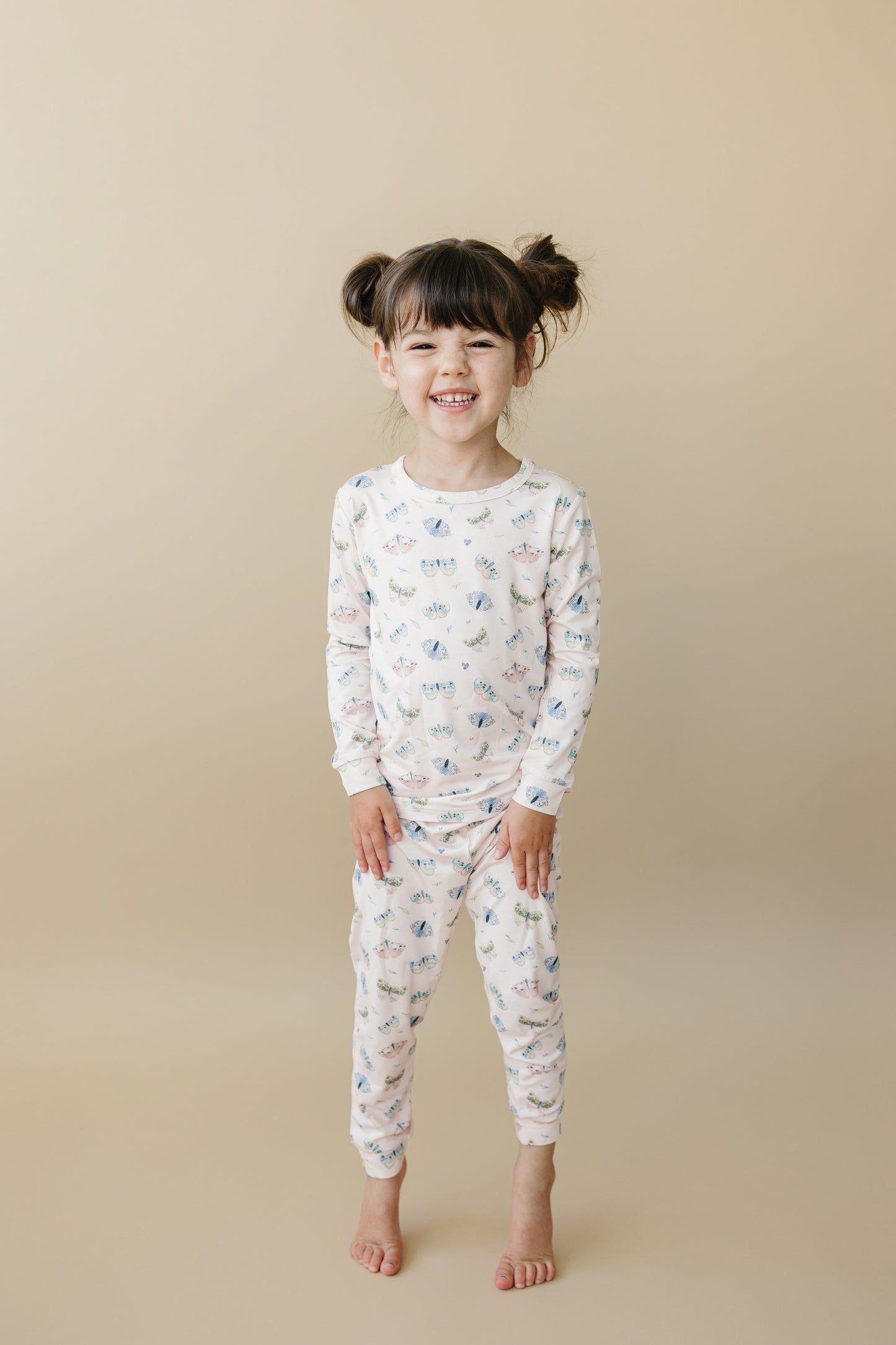 Luna Moths 2pc Bamboo Pajamas by Little Joy Co., product view 19