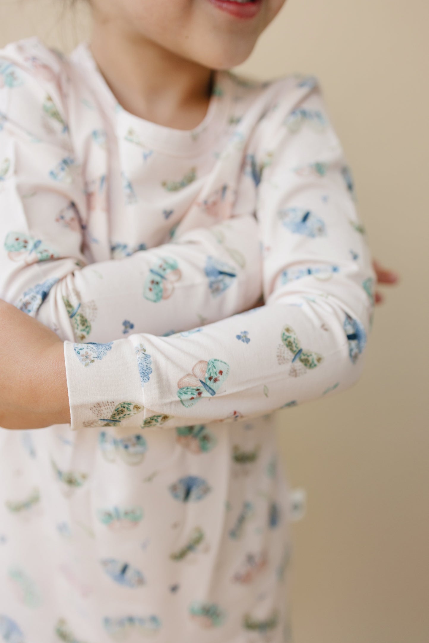 Luna Moths 2pc Bamboo Pajamas by Little Joy Co., product view 23
