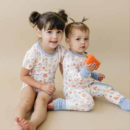 Sweet Summertime Bamboo Zippy Pajamas by Little Joy Co.