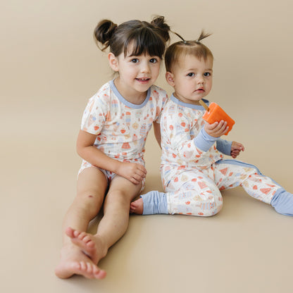 Sweet Summertime 2pc Bamboo Pajamas by Little Joy Co., product view 7