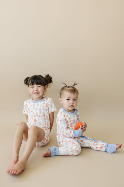Sweet Summertime 2pc Bamboo Pajamas by Little Joy Co., product view 10